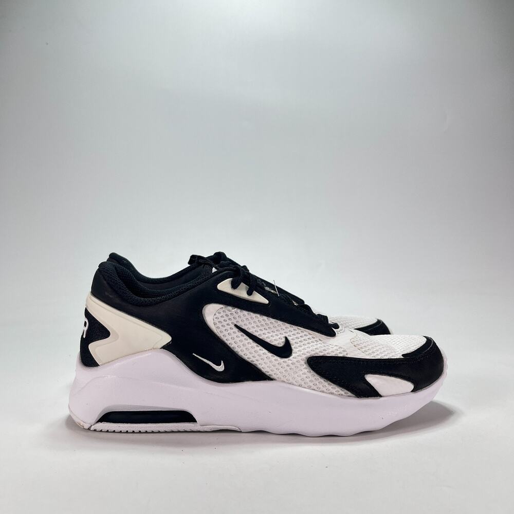 Nike Air Max Bolt White Black Lifestyle Sneakers CU4152-101 Women's Size 6.5